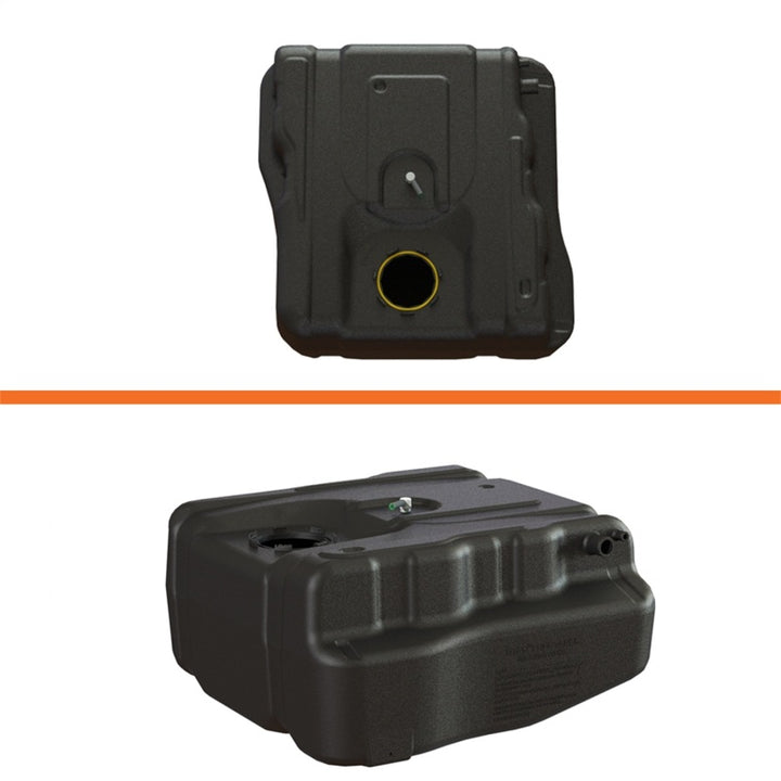 Titan Fuel Tanks 11-19 Ford F-350/F-450 Narrow Frame 40 Gallon After-Axle Utility Fuel Tank - Bull Strap