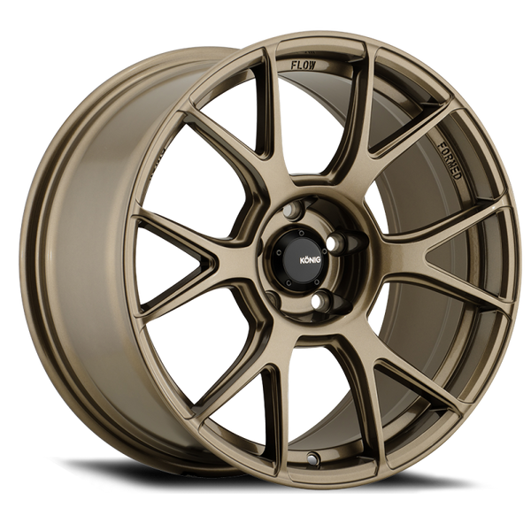 Konig Ampliform 17x8 5x114.3 ET40 Gloss Bronze - Bull Strap