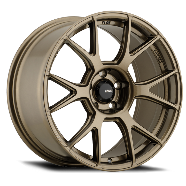 Konig Ampliform 17x8 5x114.3 ET40 Gloss Bronze - Bull Strap