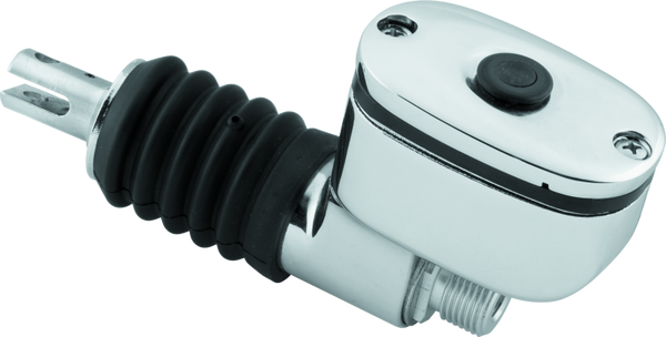 Bikers Choice 00-05 FXST FLST Chrome Rear Master Cylinder Replaces H-D 41775-99A - Bull Strap