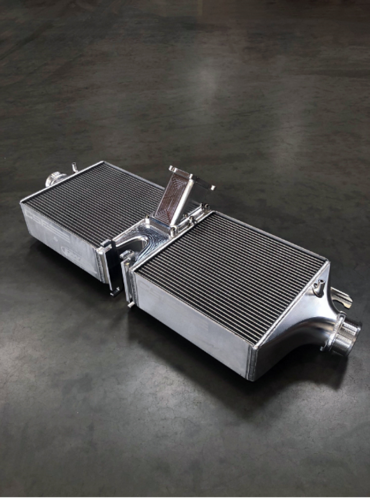 CSF 2020+ Porsche 992 Turbo/S High Performance Intercooler System (OEM PN 992.145.805.G) - Bull Strap