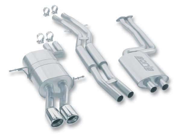 Borla 01-05 BMW 325/330i Catback Exhaust - Bull Strap