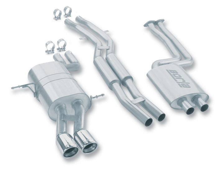 Borla 01-05 BMW 325/330i Catback Exhaust - Bull Strap