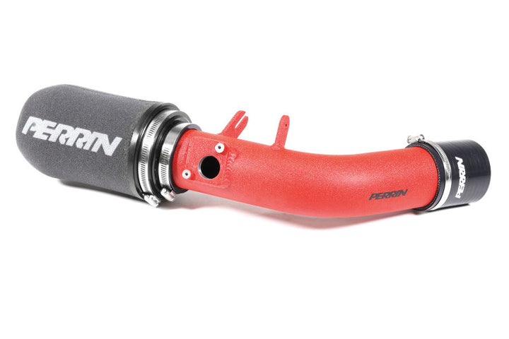 PERRIN 16-17 Subaru STI Cold-Air Intake - Red - Bull Strap