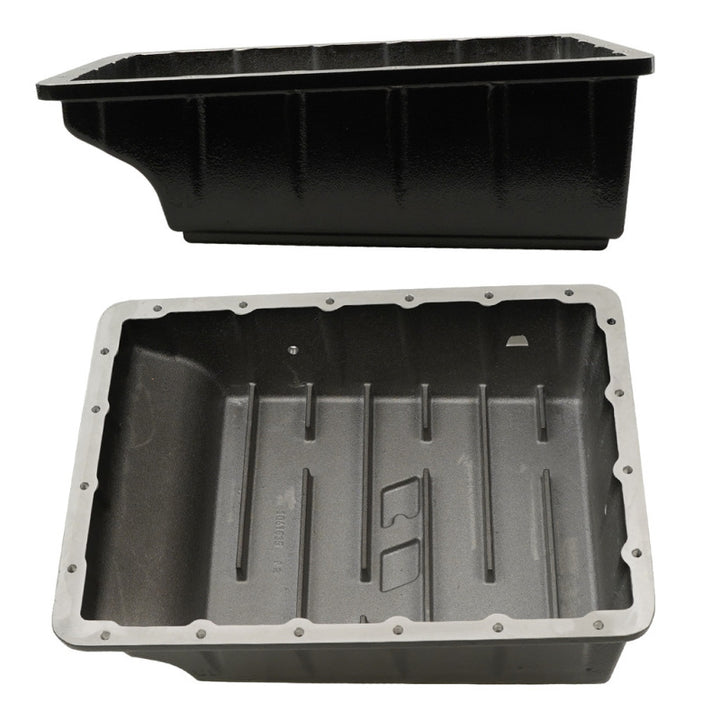 BD Diesel 13-24 Dodge/RAM AISIN AS69RC Deep Sump Transmission Pan - Bull Strap