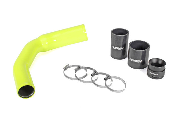 PERRIN 22-25 Subaru WRX / 19-25 Ascent / 22-25 Outback Turbo Charge Pipe Neon Yel. - Bull Strap