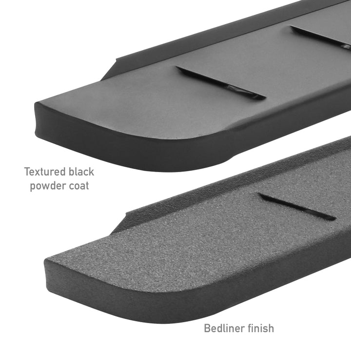 Go Rhino RB10 Running Boards - Tex Black - 87in - Bull Strap