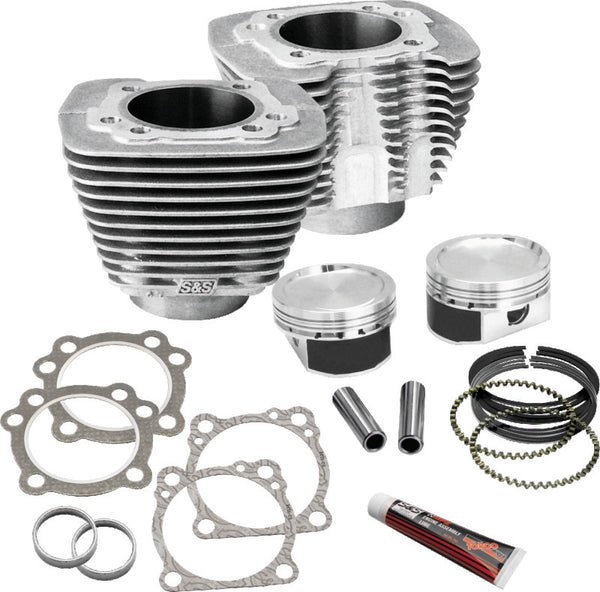 S&S Cycle 86-19 Sportster Models 883 to 1200cc Conversion Kit - Silver - Bull Strap