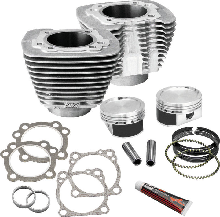 S&S Cycle 86-19 Sportster Models 883 to 1200cc Conversion Kit - Silver - Bull Strap