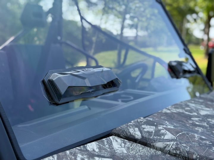 Seizmik 25+ CFMoto UForce 1000/ 1000 XL Toolless Windshield-UV - Bull Strap