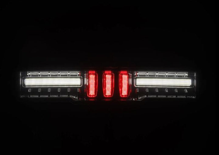 AlphaRex 21-24 Toyota GR86 / 21-24 Subaru BRZ NOVA-Series Prismatic LED Fourth Brake Light - Clr Smk - Bull Strap