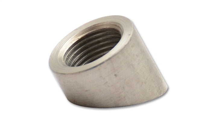 Vibrant 30 Degree Angled Oxygen Sensor Weld Bung T304 SS M18 x 1.5 Thread - 1 Piece - Bull Strap
