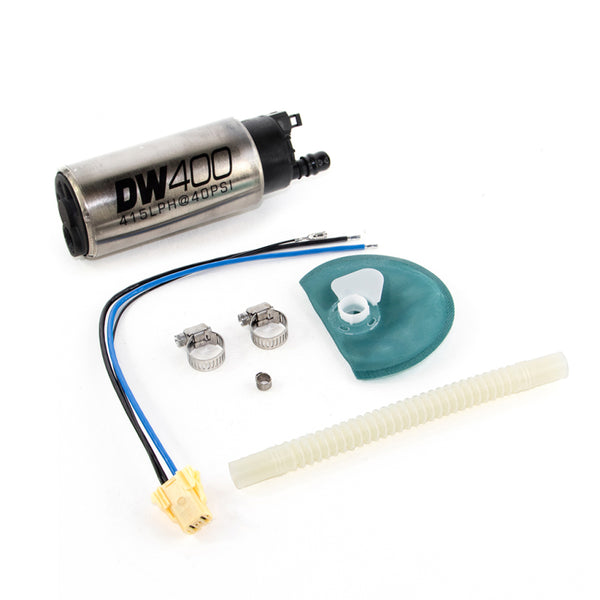 DeatschWerks 03-13 Chevrolet Corvette 415LPH DW400 In-Tank Fuel Pump - Bull Strap