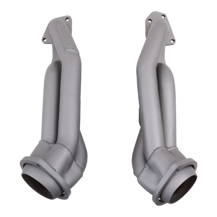 BBK 05-15 Dodge Challenger/Charger 5.7 Hemi Shorty Tuned Exhaust Headers - 1-3/4 Titanium Ceramic - Bull Strap