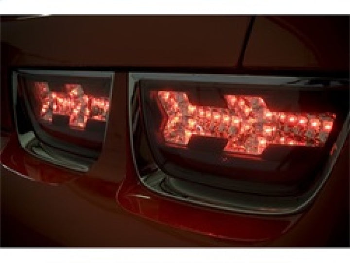 Spyder Chevy Camaro 10-13 LED Tail Lights Smoke ALT-YD-CCAM2010-LED-SM - Bull Strap