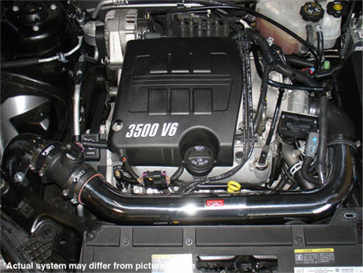 Injen 05-07 G6 3.5L V6 Black Cold Air Intake - Bull Strap