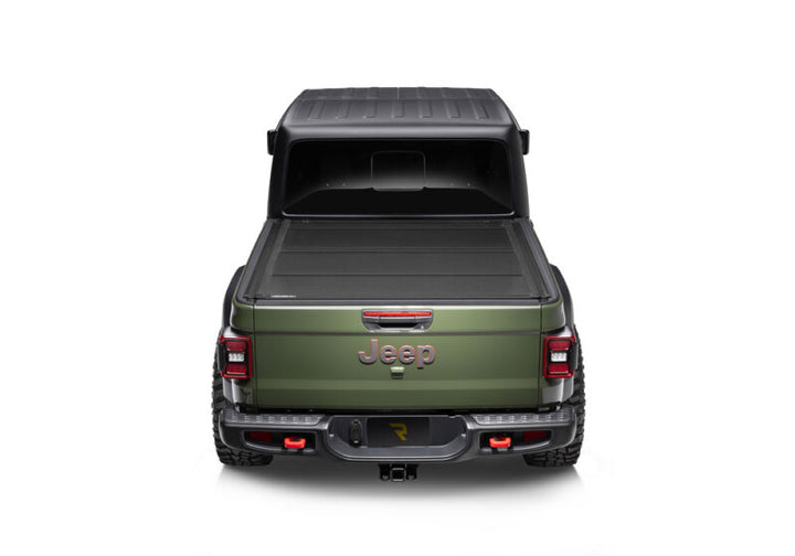 BAK 14-18 GMC Silverado/Sierra 1500 & 15-19 1500/2500/3500 5.9ft. Bed BAKFlip MX4 TS - Bull Strap