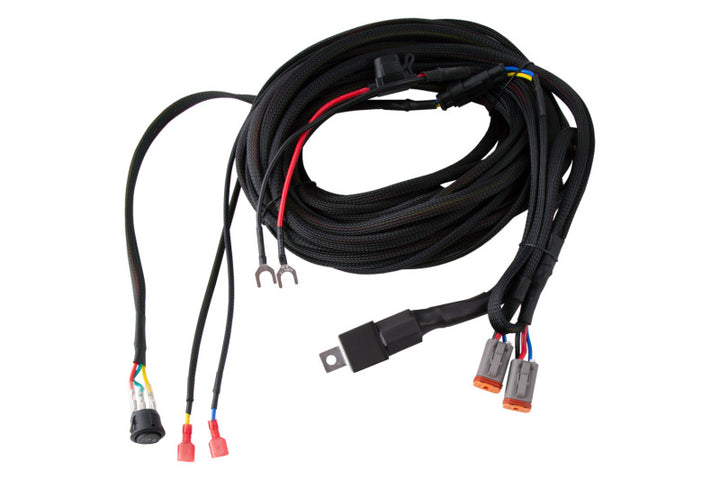 Diode Dynamics Reverse Light Wiring Kit (w/ Running Light) - Bull Strap