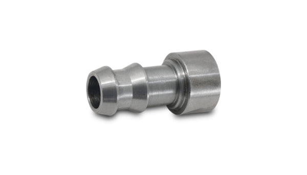 Vibrant 1/2in ID Hose Barbed Weld Bung - Mild Steel - Bull Strap
