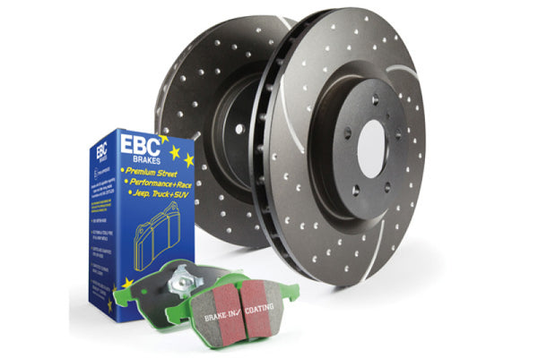 EBC S10 Brake Pad and Rotor Kit - Bull Strap