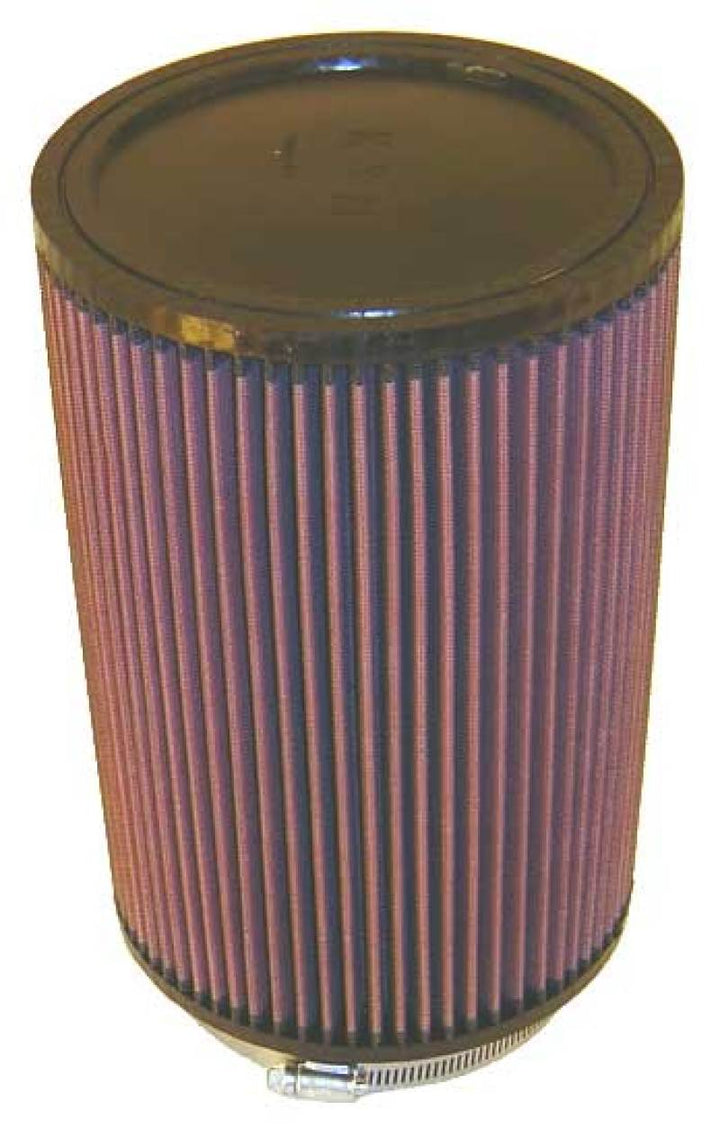 K&N Filter Universal Rubber Filter 5in Flange ID / 6.5in OD / 10in Height - Bull Strap