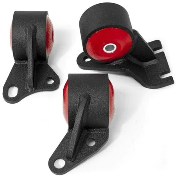 Innovative 88-91 Civic D-Series Black Steel Mounts 60A Bushings (Cable) - Bull Strap