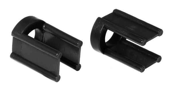 Prothane BMW 2002 Rear Subframe Mount Insert - Black - Bull Strap