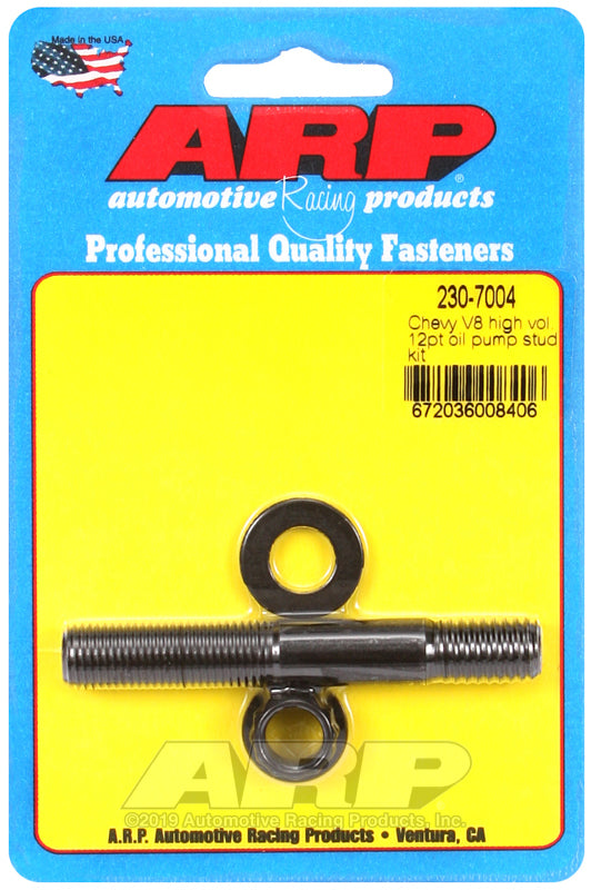 ARP Chevrolet SB/BB High Volume Oil Pump Stud Kit - Bull Strap