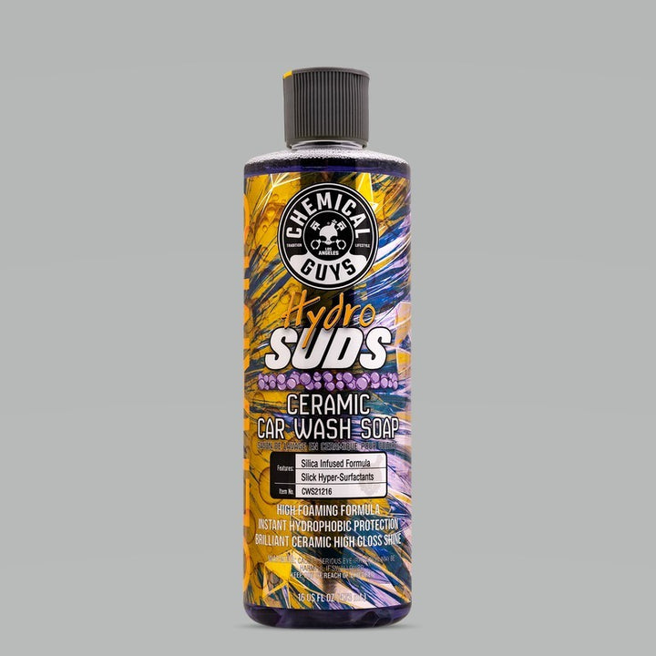 Chemical Guys HydroSuds Ceramic Car Wash Soap - 16oz - Bull Strap
