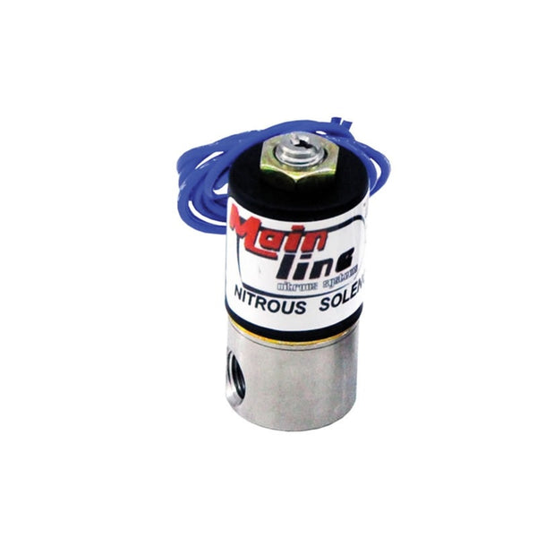 Nitrous Express Mainline Stainless Steel Nitrous Solenoid (.078 Orifice) - Bull Strap