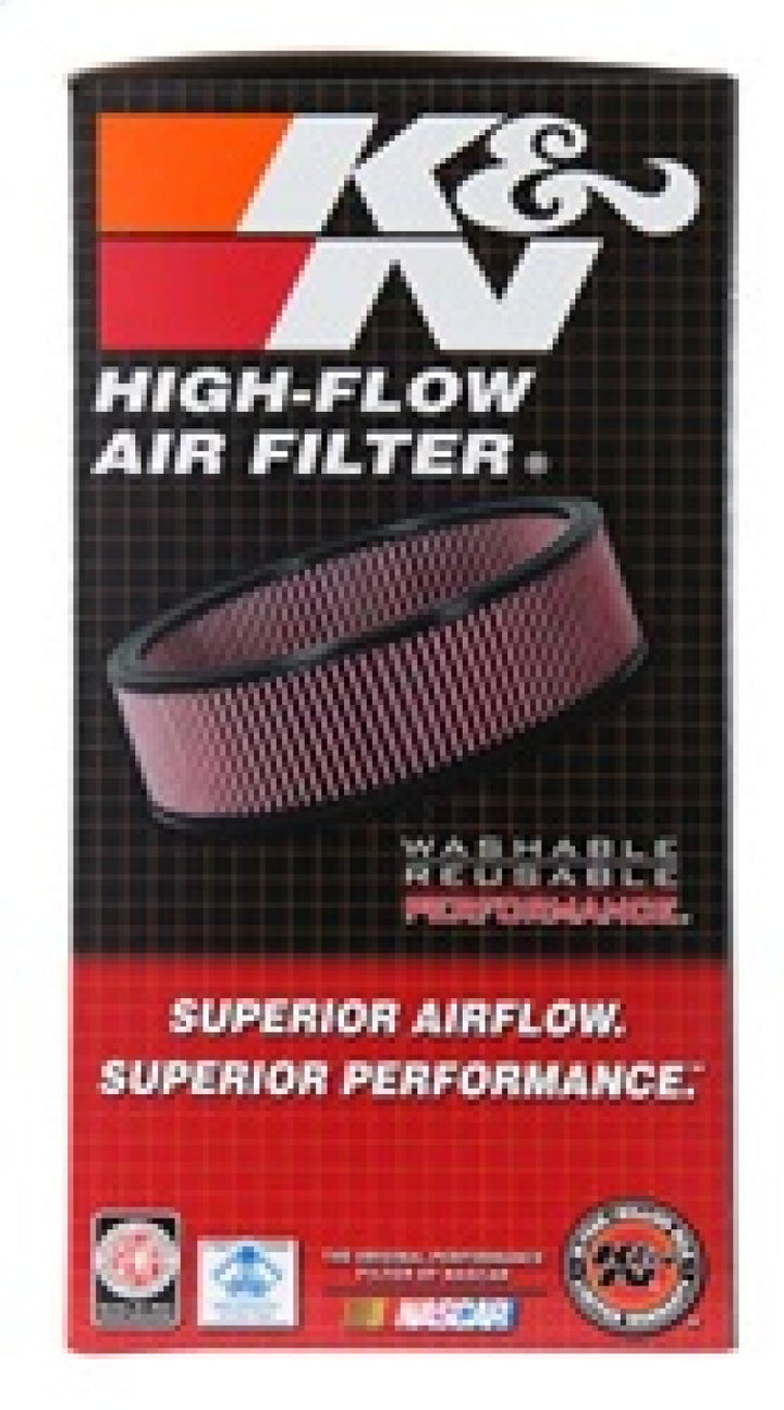 K&N 08-11 BMW M3 4.0L V8 Drop In Air Filter - Bull Strap