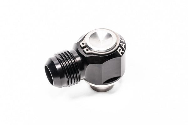 Radium RB25DET 10AN Male Press-In Valve Cover Fitting - Intake & Exhaust Side - Bull Strap