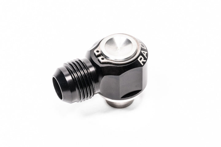Radium RB25DET 10AN Male Press-In Valve Cover Fitting - Intake & Exhaust Side - Bull Strap