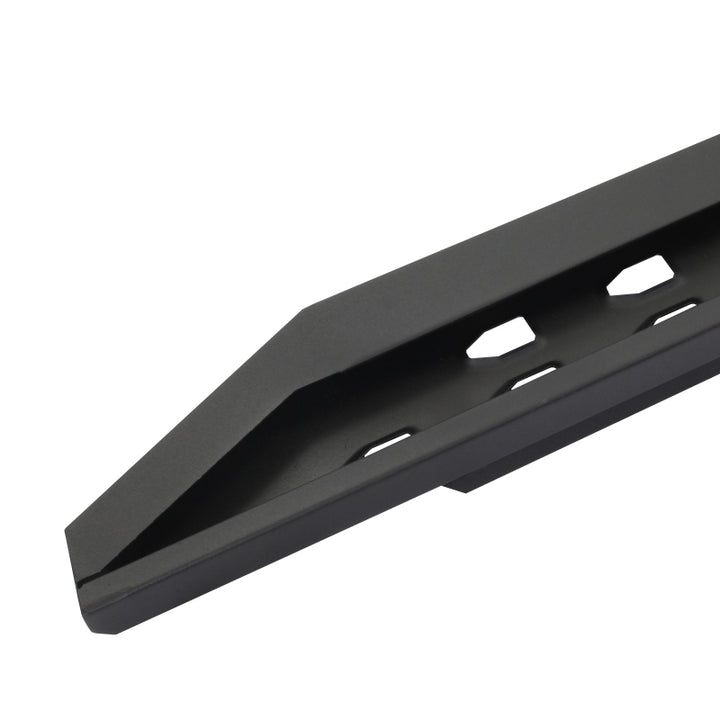 Go Rhino RB20 Slim Running Boards - Universal 80in. - Tex. Blk - Bull Strap