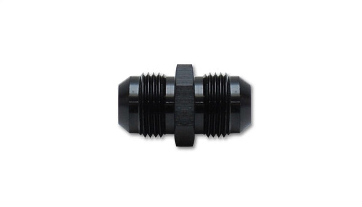 Vibrant -10AN to -10AN Straight Union Adapter Fitting - Aluminum - Bull Strap