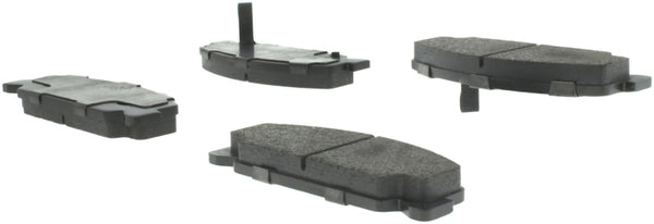 StopTech Performance 93-00 Honda Civic DX w/ Rr Drum Brakes Front Brake Pads - Bull Strap