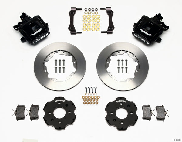 Wilwood Combination Parking Brake Rear Kit 11.00in Civic / Integra Disc 2.39 Hub Offset - Bull Strap