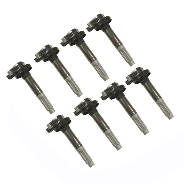 Ford Racing Coyote 5.0L V8 (Fits 2/24/16 And Later Mustang GT/F-150 4V Ti-VCT) Ignition Coil Set - Bull Strap