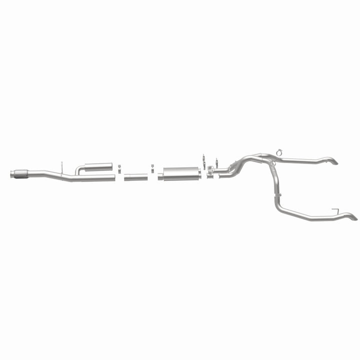 MagnaFlow 24-25 Chevrolet/GMC Silverado/Sierra 1500 ZR2/AT4X Overland Series Cat-Back Exhaust System - Bull Strap