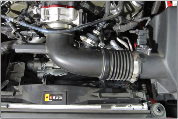 Airaid PowerAid TB Spacer 2016 Chevy Camaro V6-3.6L F/I - Bull Strap