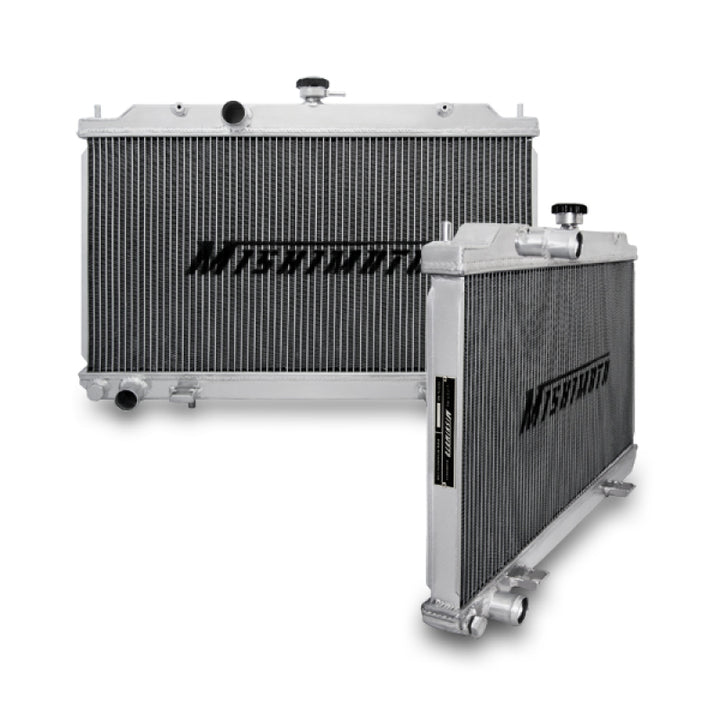 Mishimoto 00-05 Nissan Sentra SE-R Vspec Manual Aluminum Radiator - Bull Strap