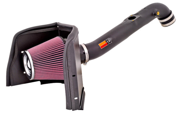 K&N 05-09 Toyota Tacoma L4-2.7L AirCharger Performance Intake - Bull Strap