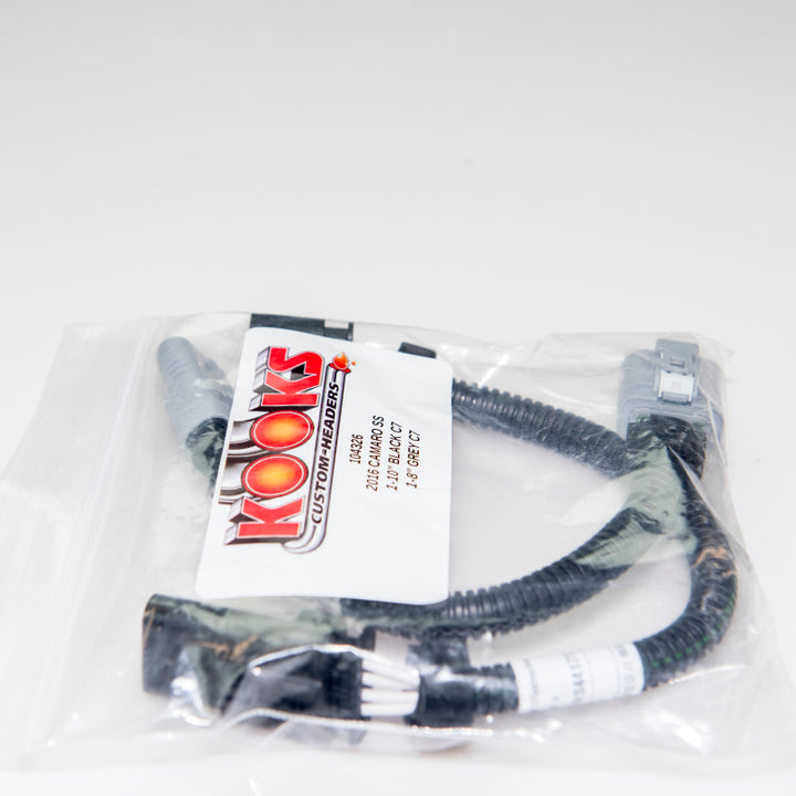 Kooks 2016 Chevrolet Camaro SS O2 Extension Kit - 10in Front Left Ext Wire - 8in Rear Left Ext Wire - Bull Strap