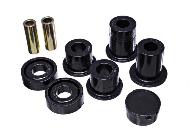 Energy Suspension 07-10 Chevrolet Silverado Black Front Differential Bushing Set - Bull Strap