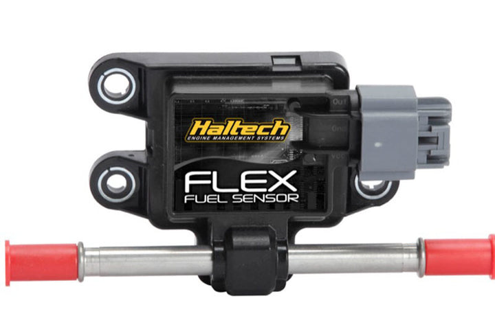 Haltech Flex Fuel Composition Sensor for 3/8 (GM Spring Lock) Fittings w/Plug & Pins - Bull Strap