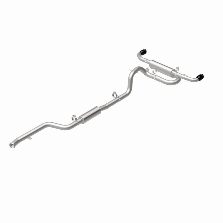 MagnaFlow 24-26 Ineos Grenadier Overland Series Black Chrome Cat-Back Performance Exhaust System - Bull Strap
