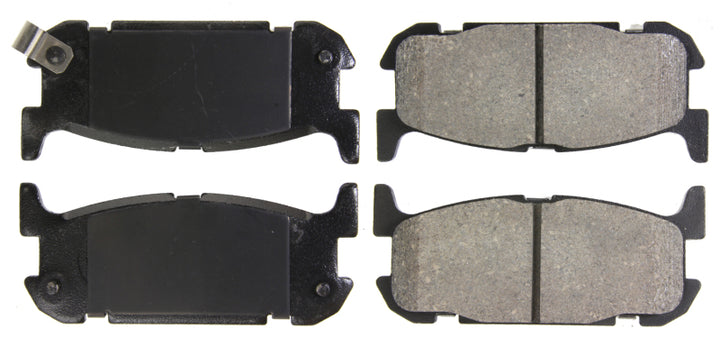 StopTech Performance 01-05 Miata w/ Sport Suspension Rear Brake Pads D891 - Bull Strap