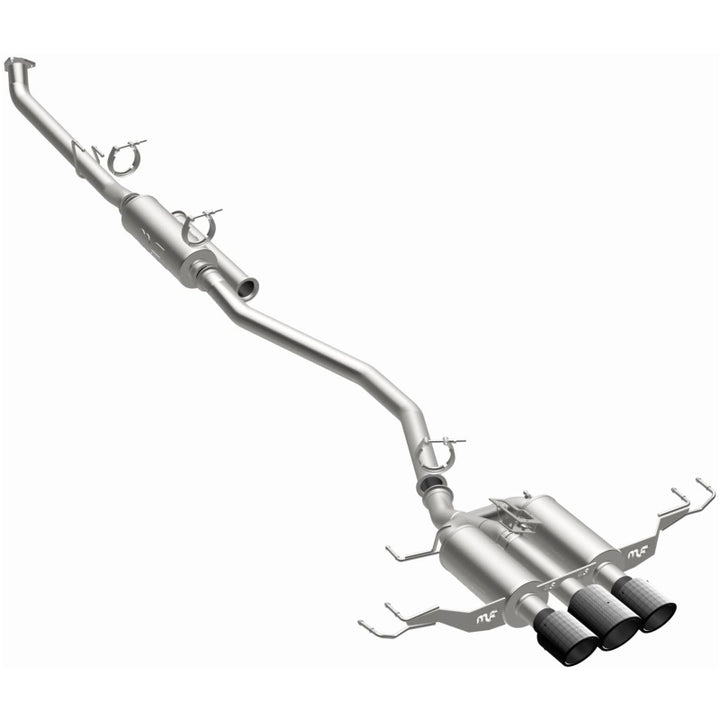 MagnaFlow 2023+ Honda Civic Type R SPEQ Series Cat-Back Perf Exhaust System w/ CF Tips - Bull Strap