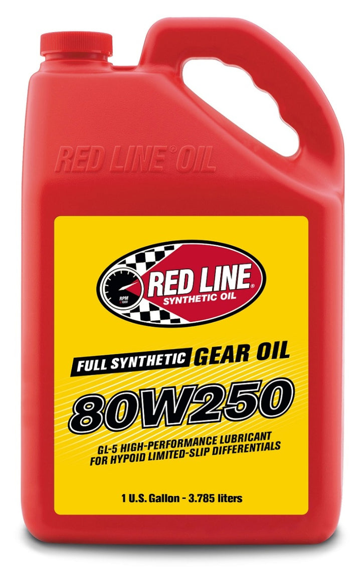 Red Line 80W250 GL-5 Gear Oil - Gallon - Bull Strap