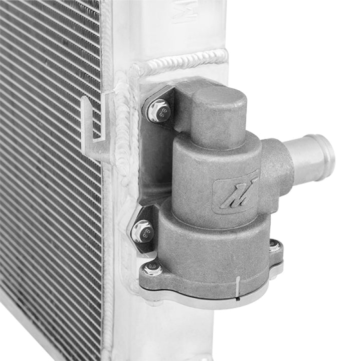 Mishimoto Ford 2011-2016 6.7L Powerstroke Aluminum Secondary Radiator - Bull Strap